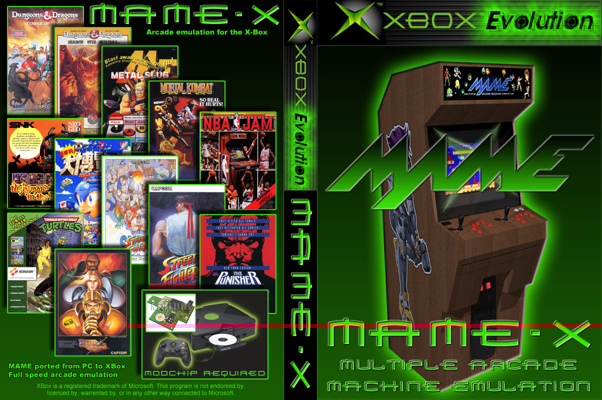 mame emulator for xbox one